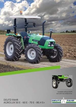 4WD ट्रैक्टर DEUTZ-FAHR Agrolux 60 E