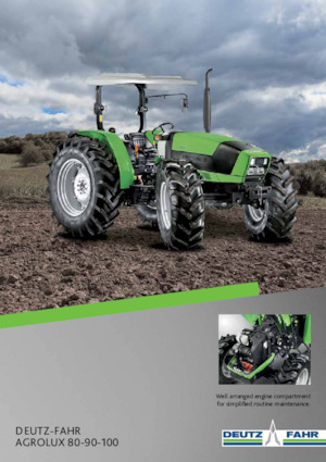 4WD ट्रैक्टर DEUTZ-FAHR Agrolux 80