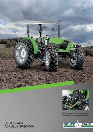 4WD ट्रैक्टर DEUTZ-FAHR Agrolux 100 DT