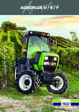 4WD ट्रैक्टर DEUTZ-FAHR Agroplus S 410
