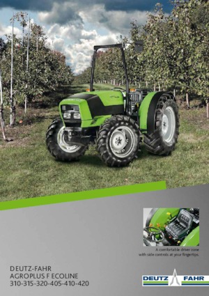 4WD ट्रैक्टर DEUTZ-FAHR Agroplus F Ecoline 410