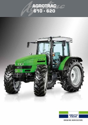 4WD ट्रैक्टर DEUTZ-FAHR Agrotrac 610 DT