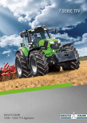 4WD ट्रैक्टर DEUTZ-FAHR Agrotron 7230 TTV 