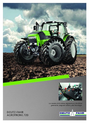 4WD ट्रैक्टर DEUTZ-FAHR Agrotron L 720 DCR