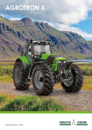 4WD ट्रैक्टर DEUTZ-FAHR Agrotron X 720