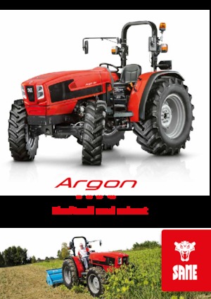 4WD ट्रैक्टर SAME Argon 100 