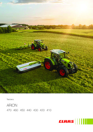 4WD ट्रैक्टर Claas Arion 450 