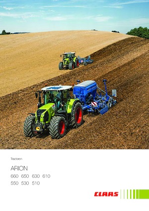 4WD ट्रैक्टर Claas Arion 660