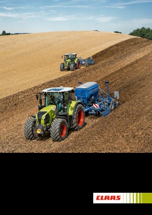 4WD ट्रैक्टर Claas Arion 630 Hexashift