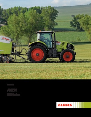 4WD ट्रैक्टर Claas Axion 860 