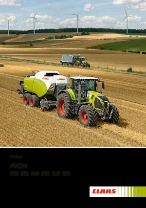 4WD ट्रैक्टर Claas Axion 850