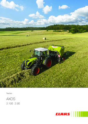 4WD ट्रैक्टर Claas Axos 2.105 