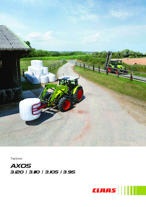 4WD ट्रैक्टर Claas Axos 3.95 Trend