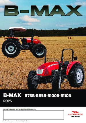 4WD ट्रैक्टर McCormick B 85B Max 