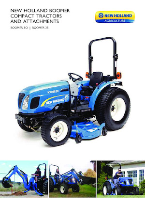 4WD ट्रैक्टर New Holland Boomer 30