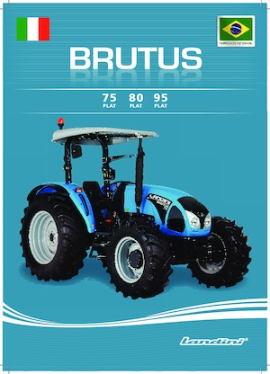 4WD ट्रैक्टर Landini Brutus 95 