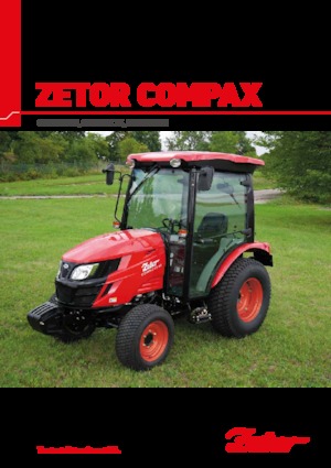 4WD ट्रैक्टर Zetor Compax CL 35
