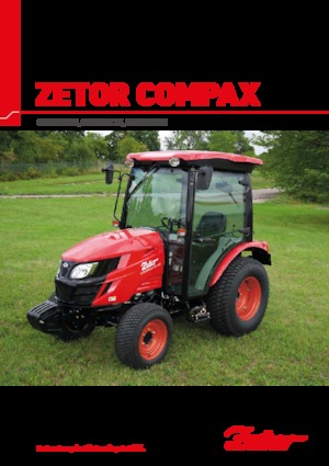 4WD ट्रैक्टर Zetor Compax CL 35