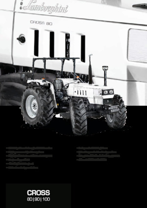 4WD ट्रैक्टर Lamborghini Cross 90