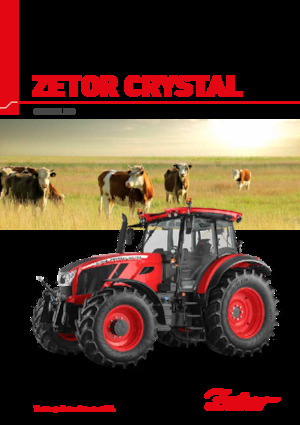 4WD ट्रैक्टर Zetor Crystal HD 170