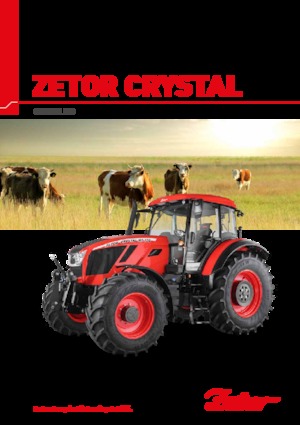4WD ट्रैक्टर Zetor Crystal HD 170