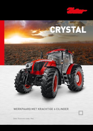 4WD ट्रैक्टर Zetor Crystal 150