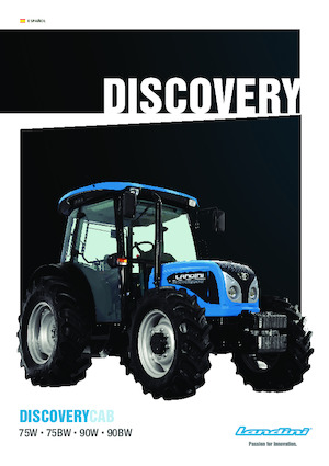 4WD ट्रैक्टर Landini Discovery Cab 75BW