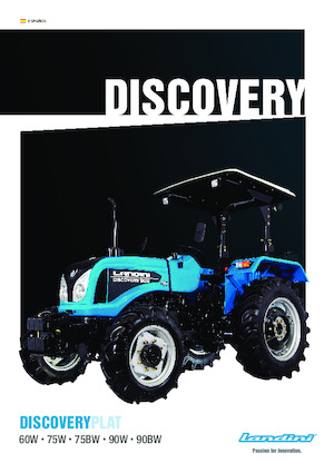 4WD ट्रैक्टर Landini Discovery Plat 90BW