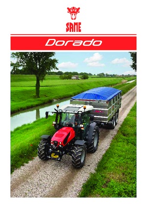 4WD ट्रैक्टर SAME Dorado 90.4 