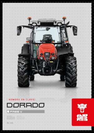 4WD ट्रैक्टर SAME Dorado 95 