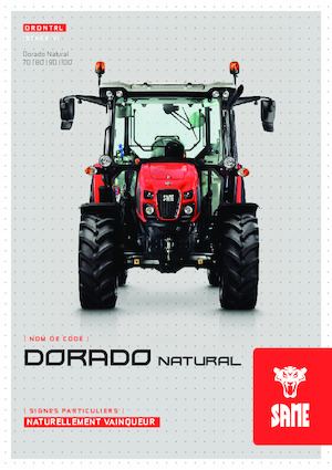 4WD ट्रैक्टर SAME Dorado 100 Natural 