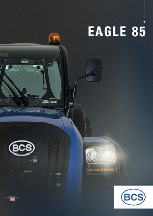 4WD ट्रैक्टर BCS Eagle 85 SDT