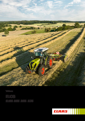4WD ट्रैक्टर Claas Elios 2.75 Comfort