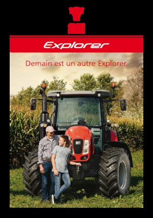 4WD ट्रैक्टर SAME Explorer 110 MD