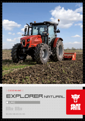 4WD ट्रैक्टर SAME Explorer Natural 115 