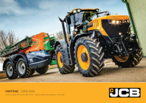 4WD ट्रैक्टर JCB Fastrac 8330