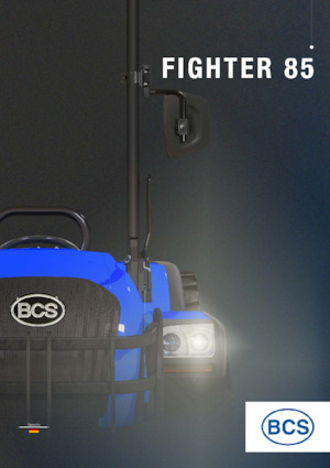 4WD ट्रैक्टर BCS Fighter 85 RS SDT