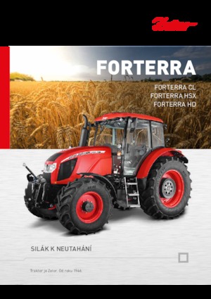 4WD ट्रैक्टर Zetor Forterra HSX 120