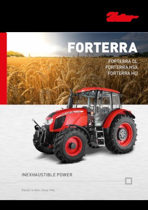4WD ट्रैक्टर Zetor Forterra HSX 120
