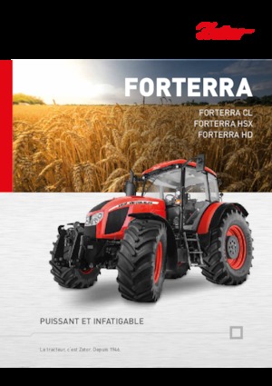 4WD ट्रैक्टर Zetor Forterra HSX 120