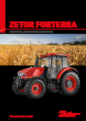 4WD ट्रैक्टर Zetor Forterra HSX 120