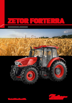 4WD ट्रैक्टर Zetor Forterra HSX 130