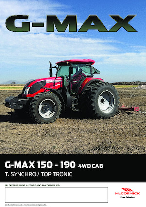 4WD ट्रैक्टर McCormick G190 Max 