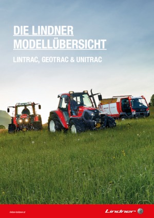4WD ट्रैक्टर Lindner Geotrac 104 ep