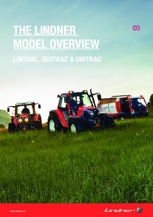 4WD ट्रैक्टर Lindner Geotrac 104 ep