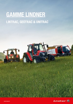 4WD ट्रैक्टर Lindner Geotrac 64 ep