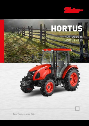 4WD ट्रैक्टर Zetor Hortus HS 65