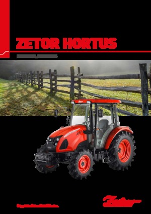 4WD ट्रैक्टर Zetor Hortus HS 65