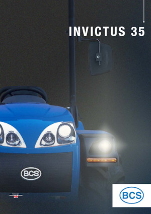 4WD ट्रैक्टर BCS Invictus 35 AR Junior micro 