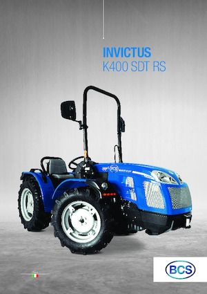 4WD ट्रैक्टर BCS Invictus K400 SDT RS